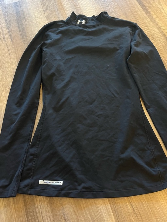 Under Armour Tops - Under Armour Black ColdGear Fitted Long Sleeve Top